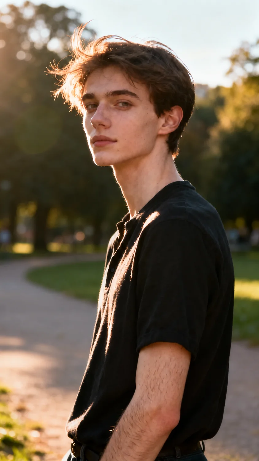 Body angle, expression and framing